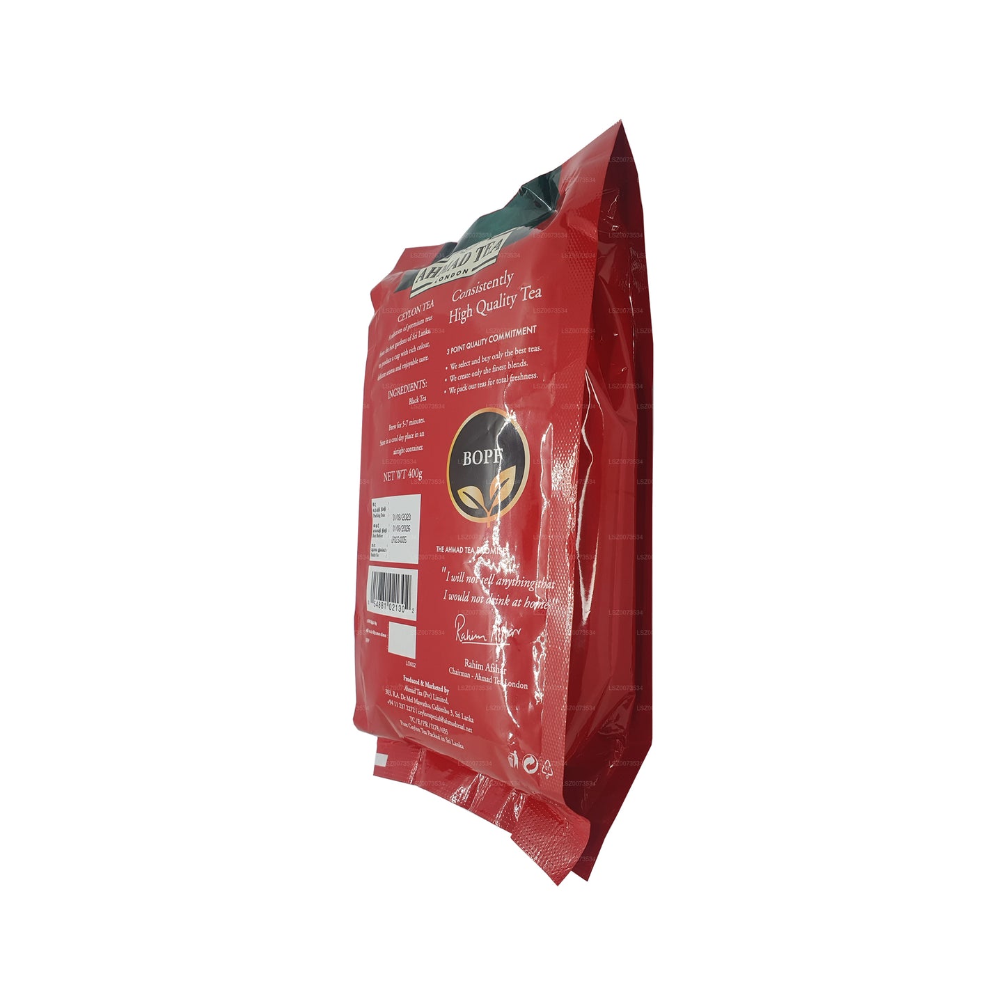 Thé Ahmad Ceylon Premium BOPF (400g)