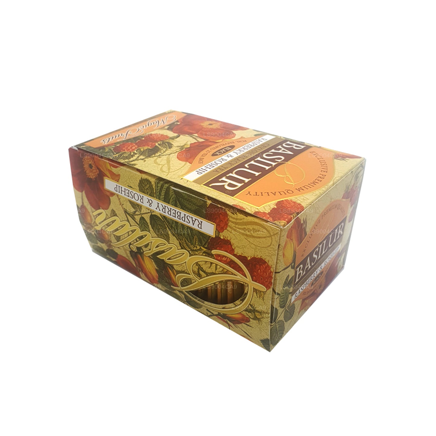 Basilur Magic Fruits à la framboise et à l'églantier (50g) 25 sachets de thé