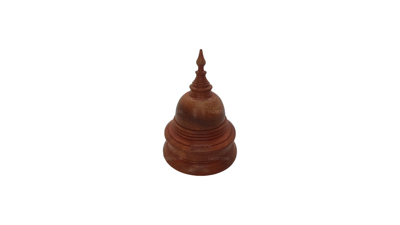 Couleur du bois de Buddha Stupas (H-4 pouces W-3 pouces)