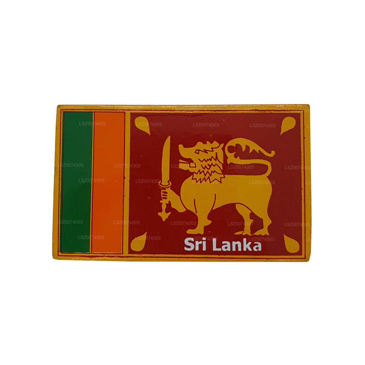 Sri Lankan National Flag Fridge Magnet