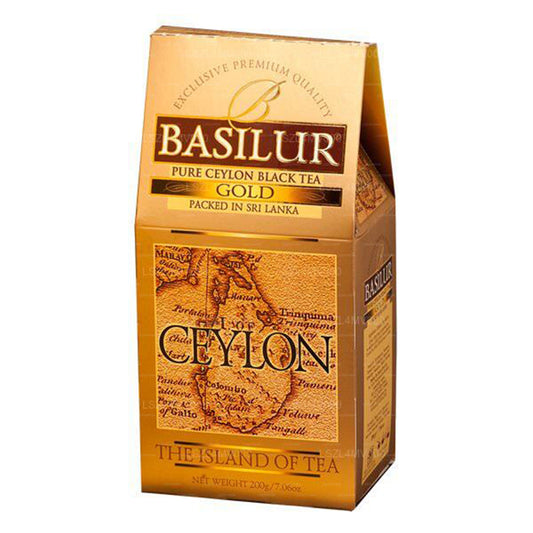 Thé en vrac Basilur The Island of Tea Gold (200g)