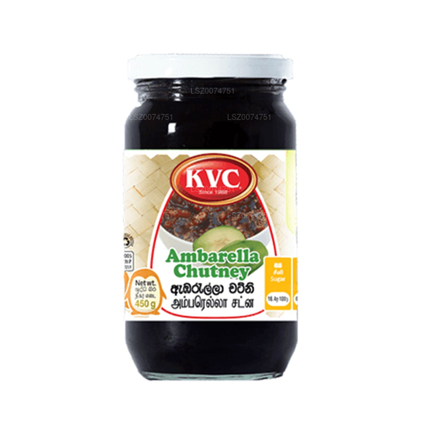 Chutney Amberella KVC (450 g)