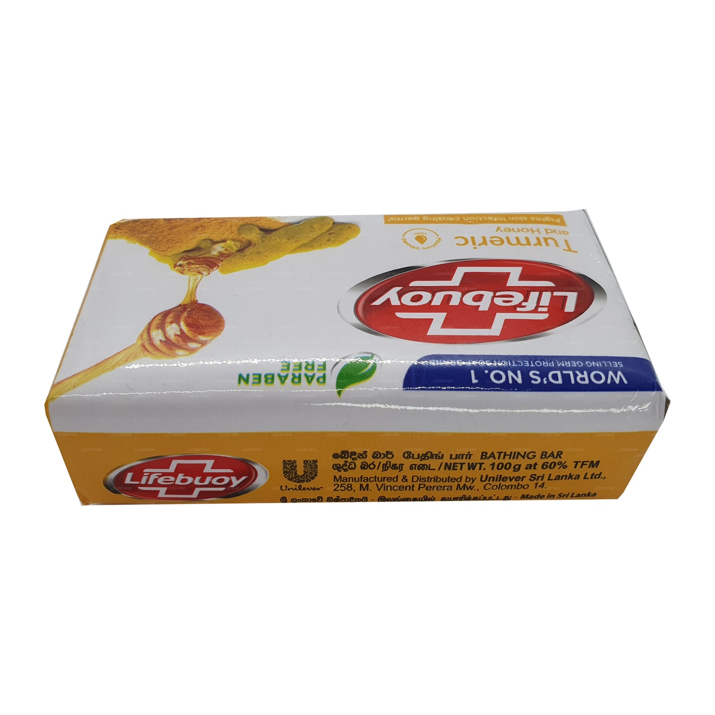 Savon Lifebuoy au curcuma et au miel (100g)