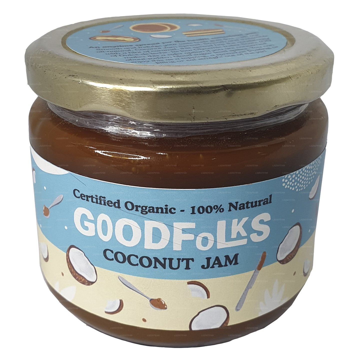 Confiture de noix de coco naturelle Goodfolks (330 g)