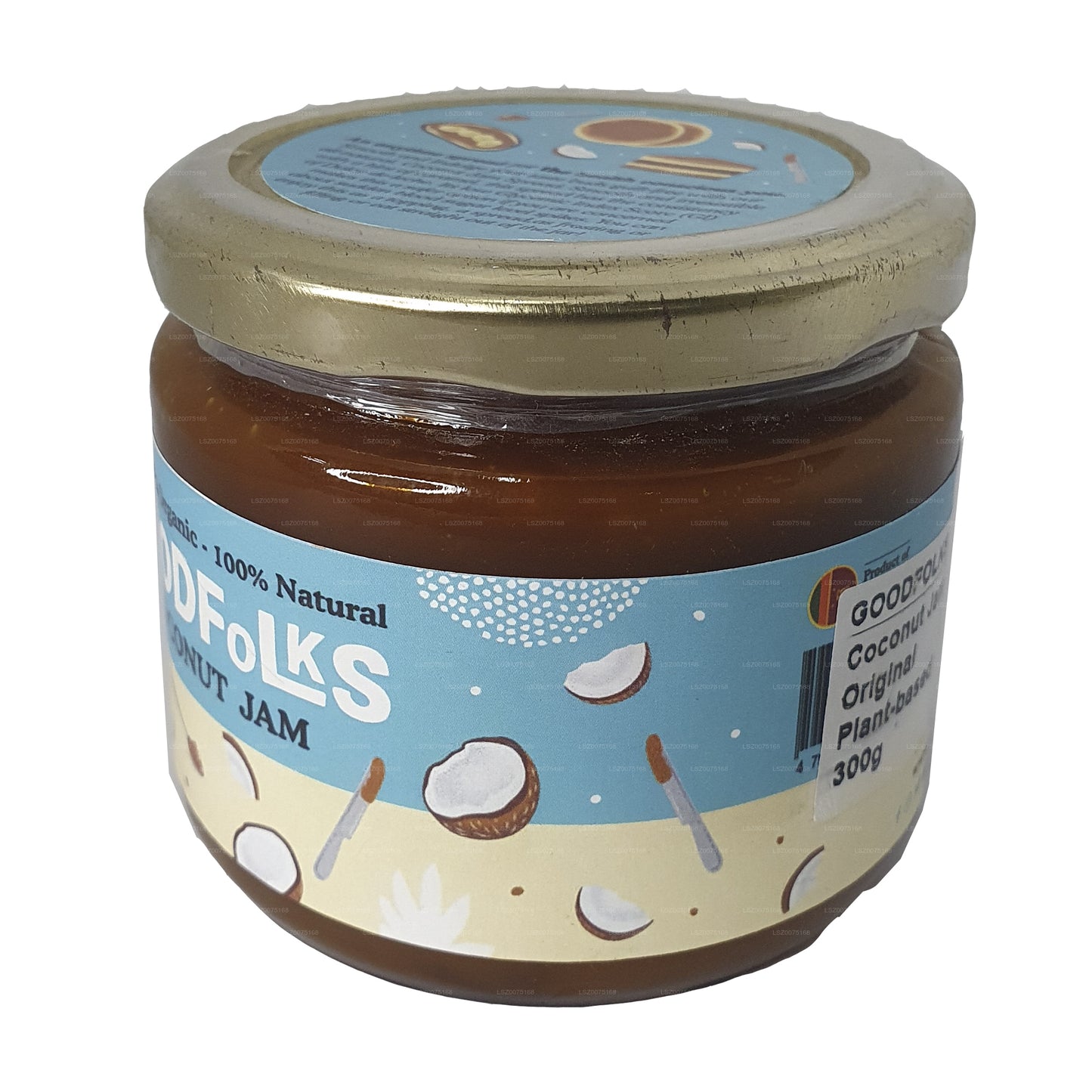 Confiture de noix de coco naturelle Goodfolks (330 g)