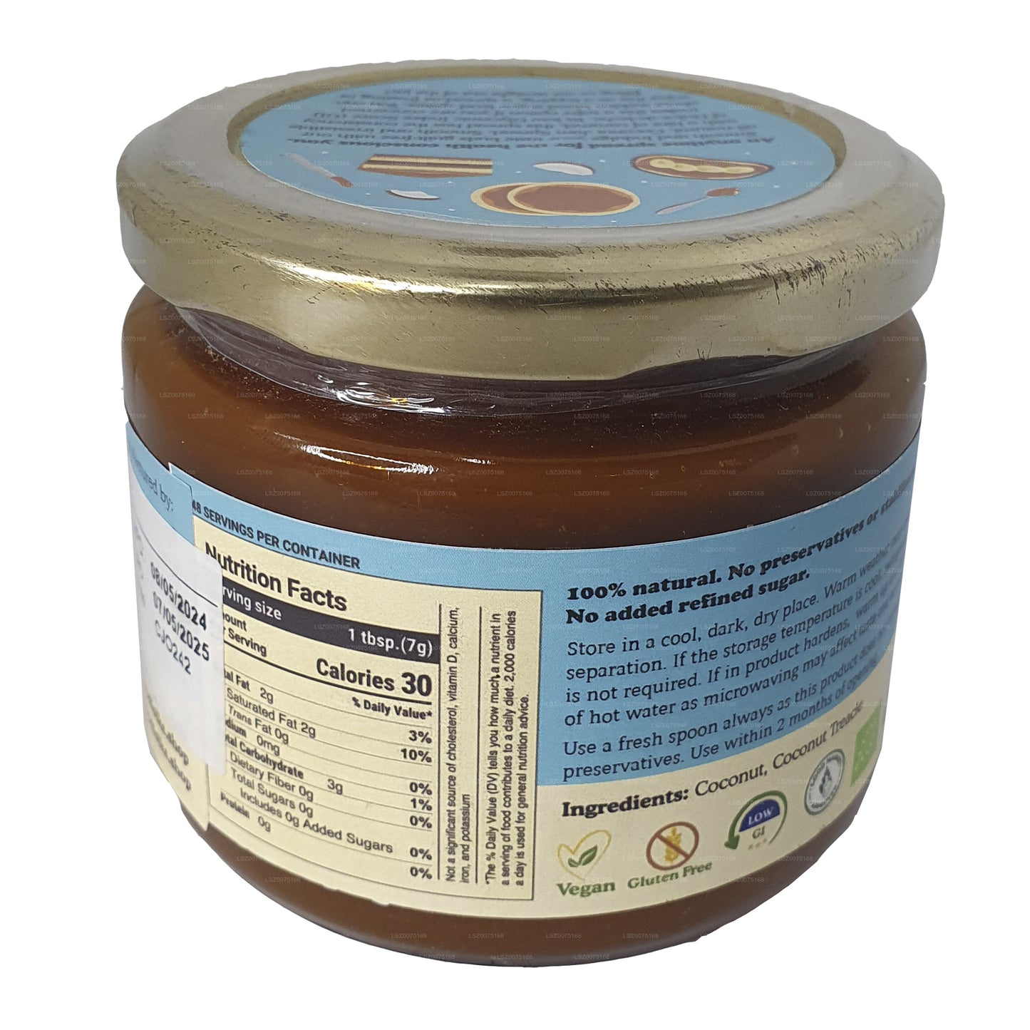 Confiture de noix de coco naturelle Goodfolks (330 g)