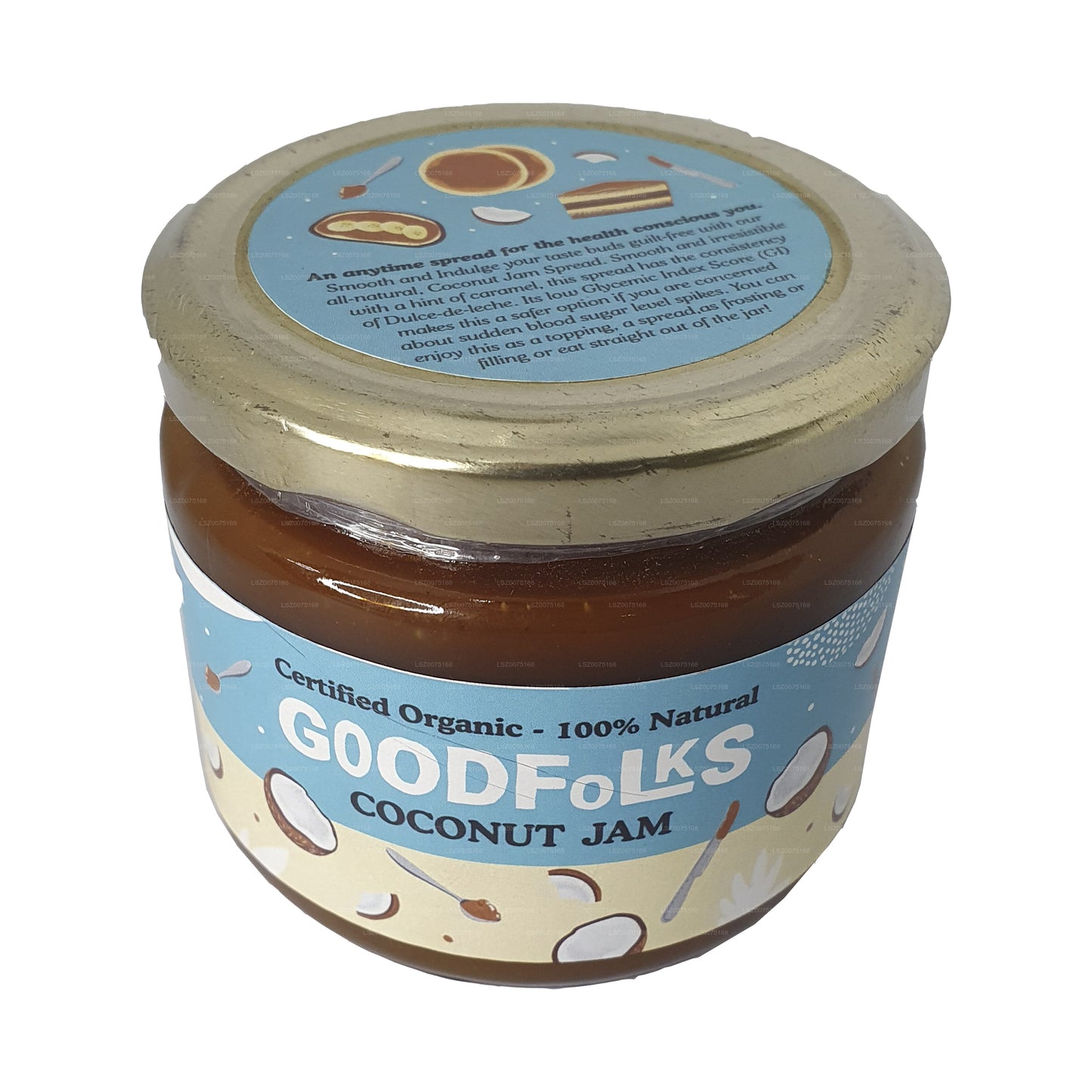 Confiture de noix de coco naturelle Goodfolks (330 g)