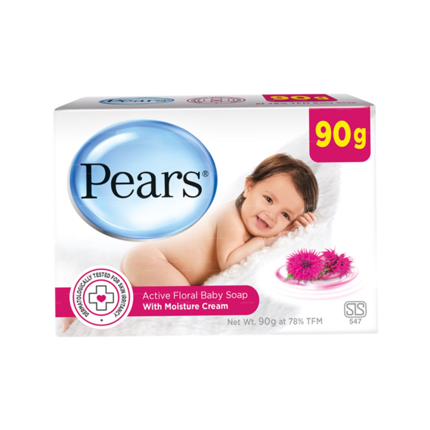 Savon pour bébé Pears Active Floral (90g)