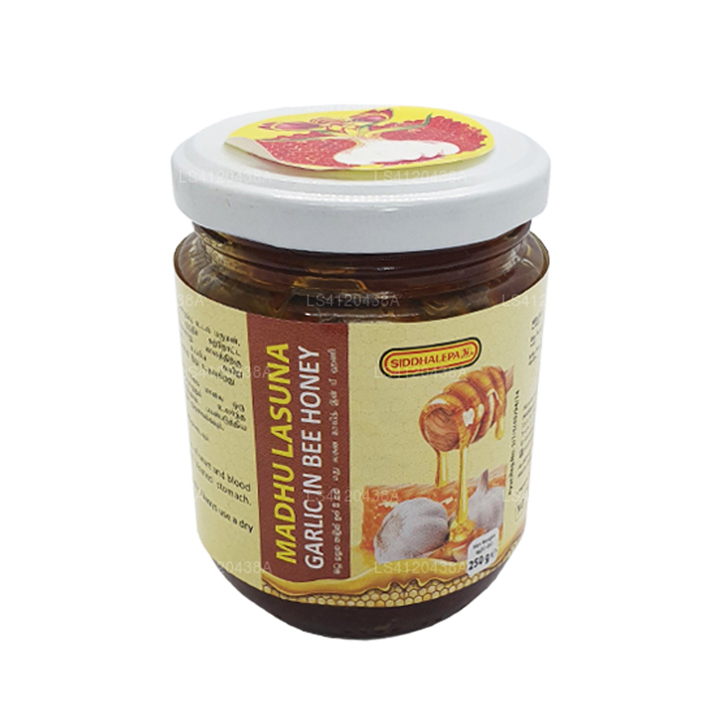 Siddhalepa Madhu Lasuna à l'ail et au miel d'abeille (250g)