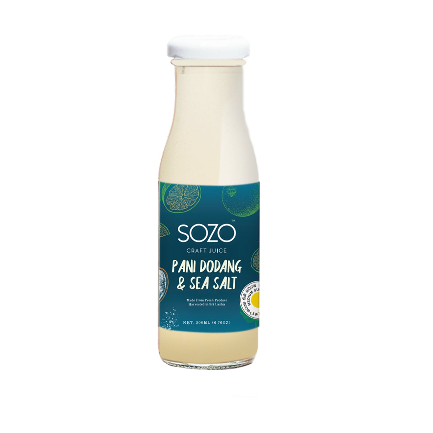 Sozo Pani Dodang (orange verte) et sel de mer (200 ml)