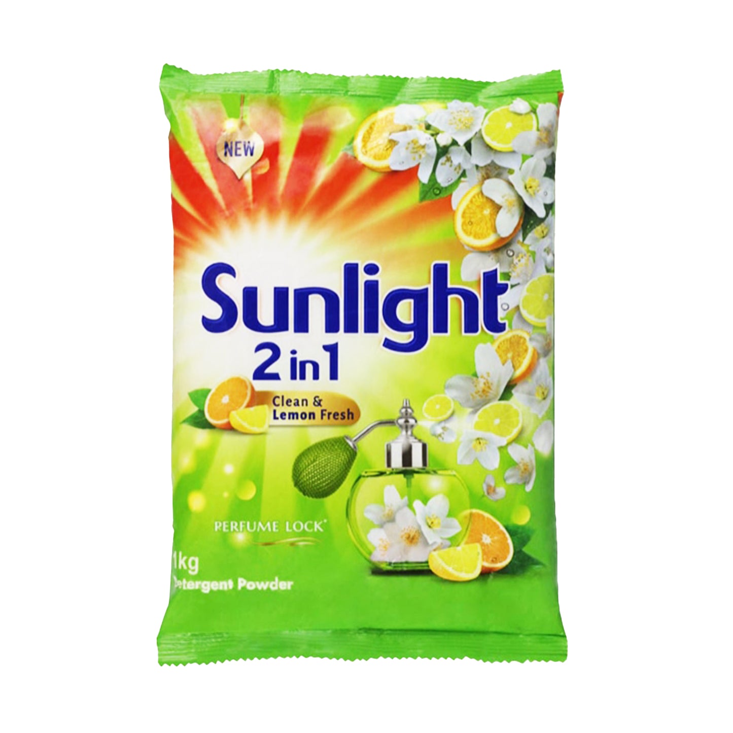 Détergent en poudre Sunlight Clean & Lemon Fresh (1 kg)
