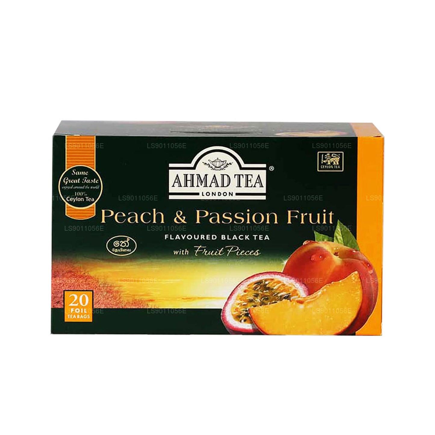 Ahmad Peach & Passion Tea (40 g) 20 sachets de thé en aluminium