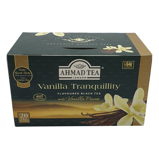 Ahmad tea Vanilla Tranquility 20 sachets de thé en aluminium (40 g)