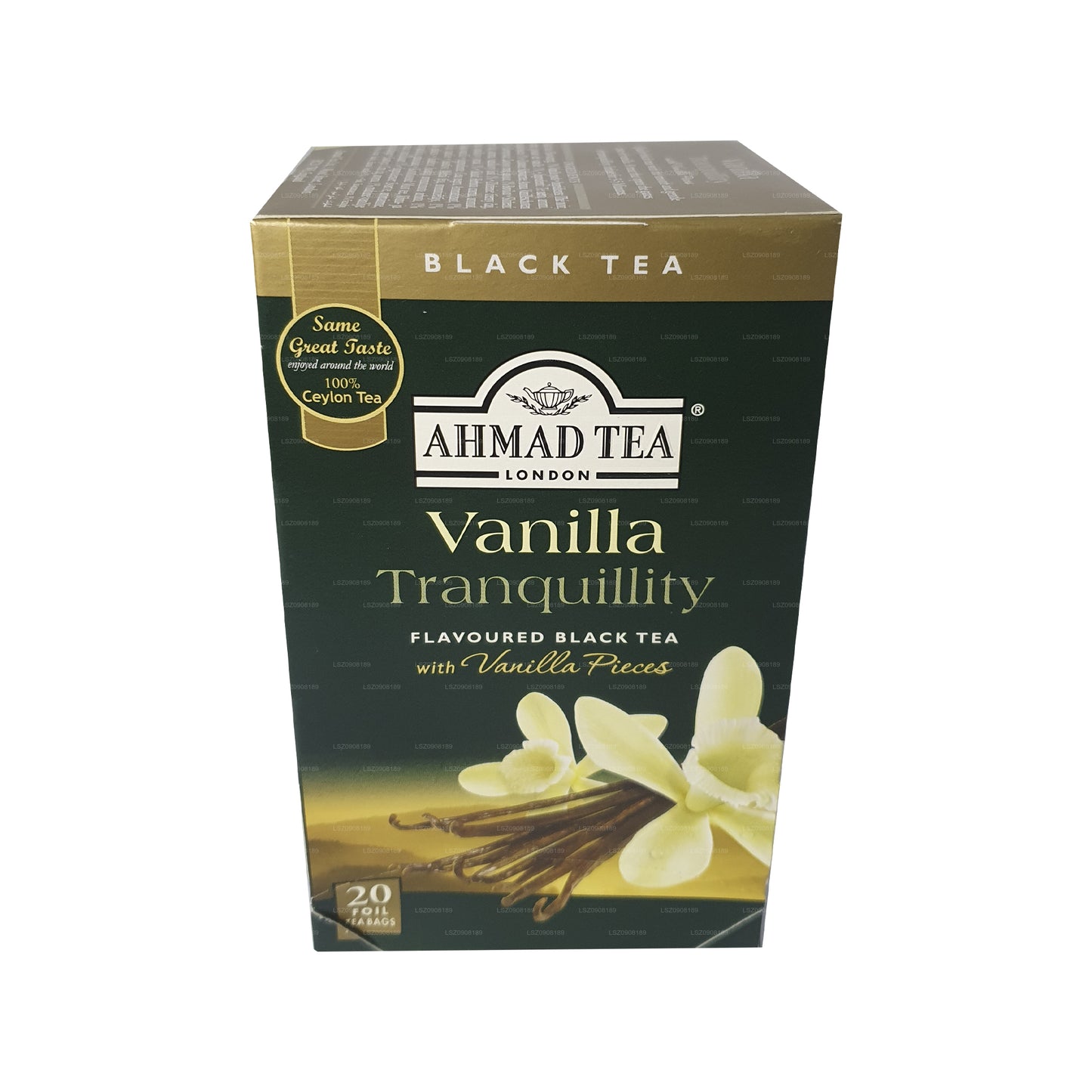 Ahmad tea Vanilla Tranquility 20 sachets de thé en aluminium (40 g)