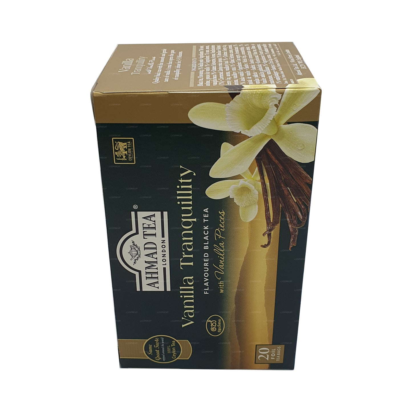 Ahmad tea Vanilla Tranquility 20 sachets de thé en aluminium (40 g)