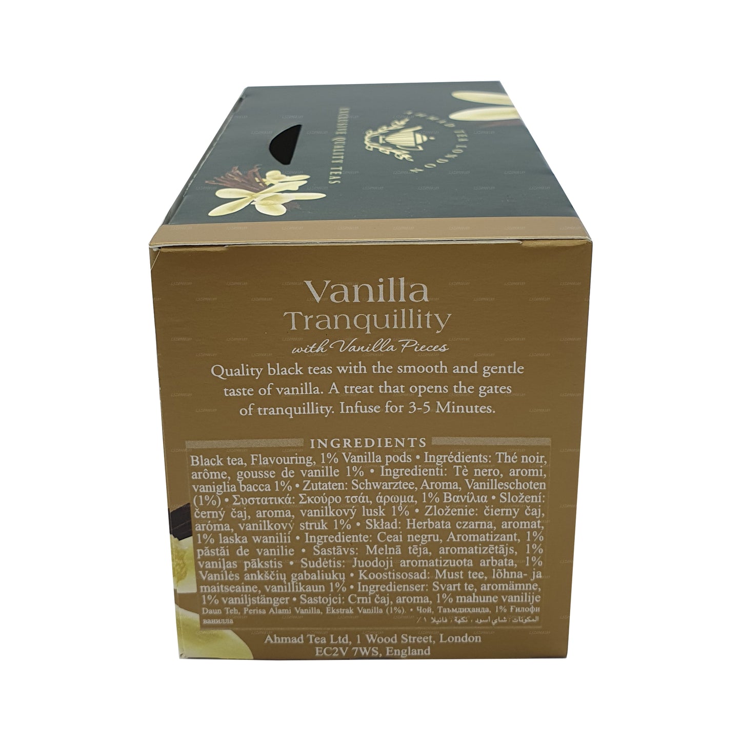 Ahmad tea Vanilla Tranquility 20 sachets de thé en aluminium (40 g)