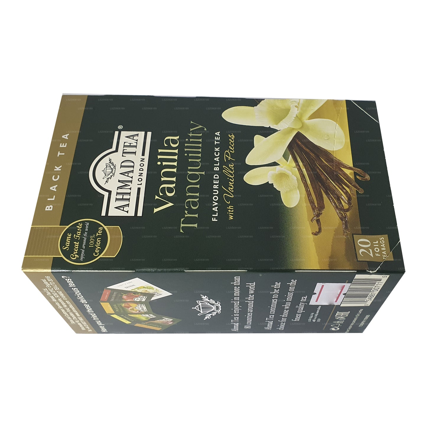 Ahmad tea Vanilla Tranquility 20 sachets de thé en aluminium (40 g)