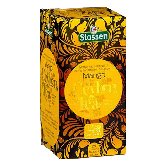 Thé à la mangue Stassen (37,5 g) 25 sachets de thé