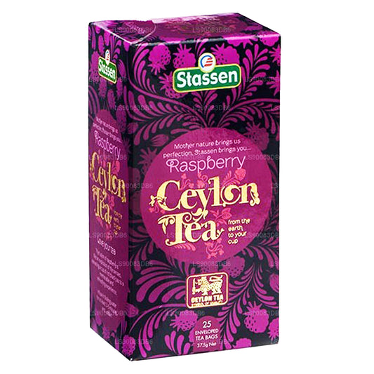 Thé à la framboise Stassen (37,5 g) 25 sachets de thé