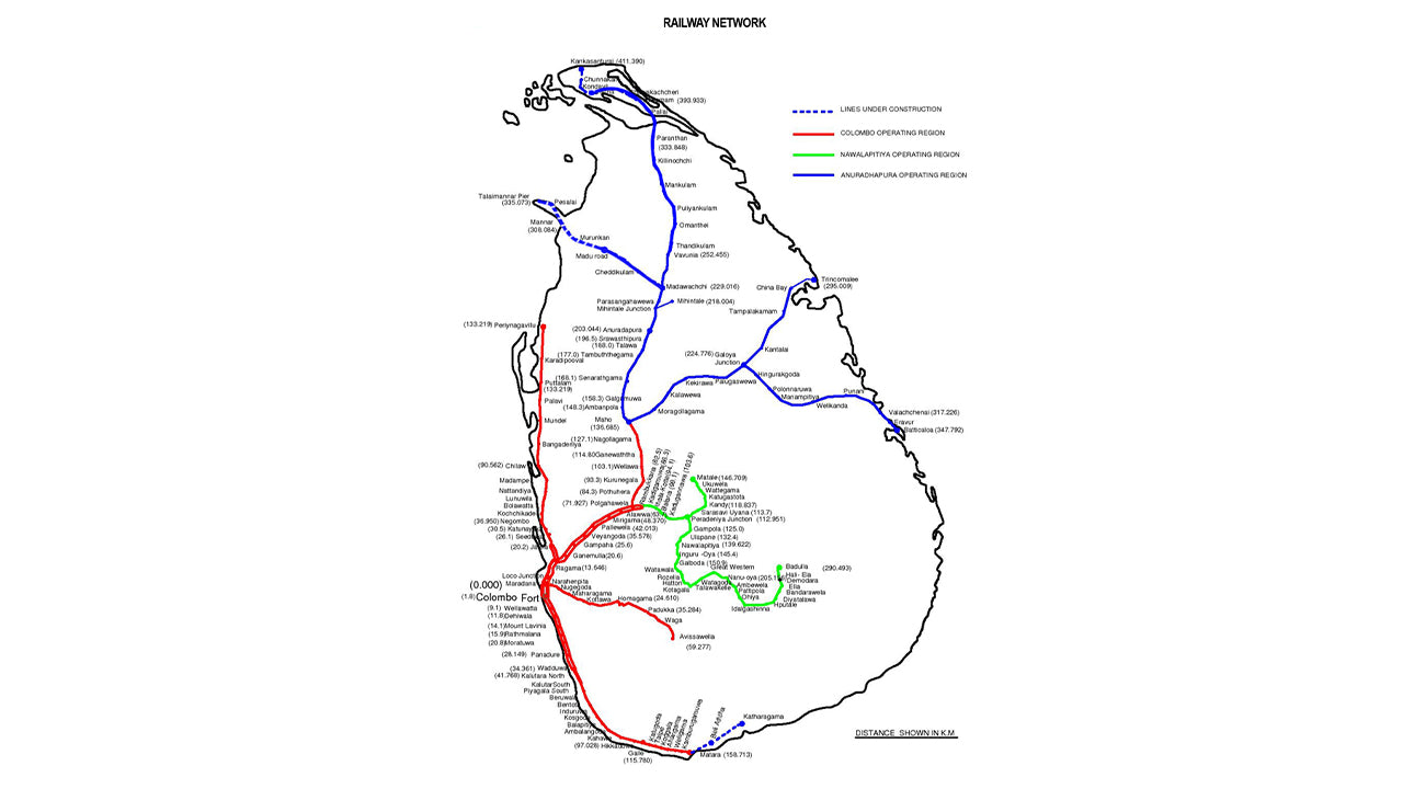 Voyage en train de Peradeniya à Ella (train n° 1001 « Denuwara Menike »)