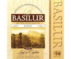 BASILUR LEAF OF CEYLON - TEA BAG - FLBT - S & T - KANDY E/G - 2g X 100 ST X 12 (200g)