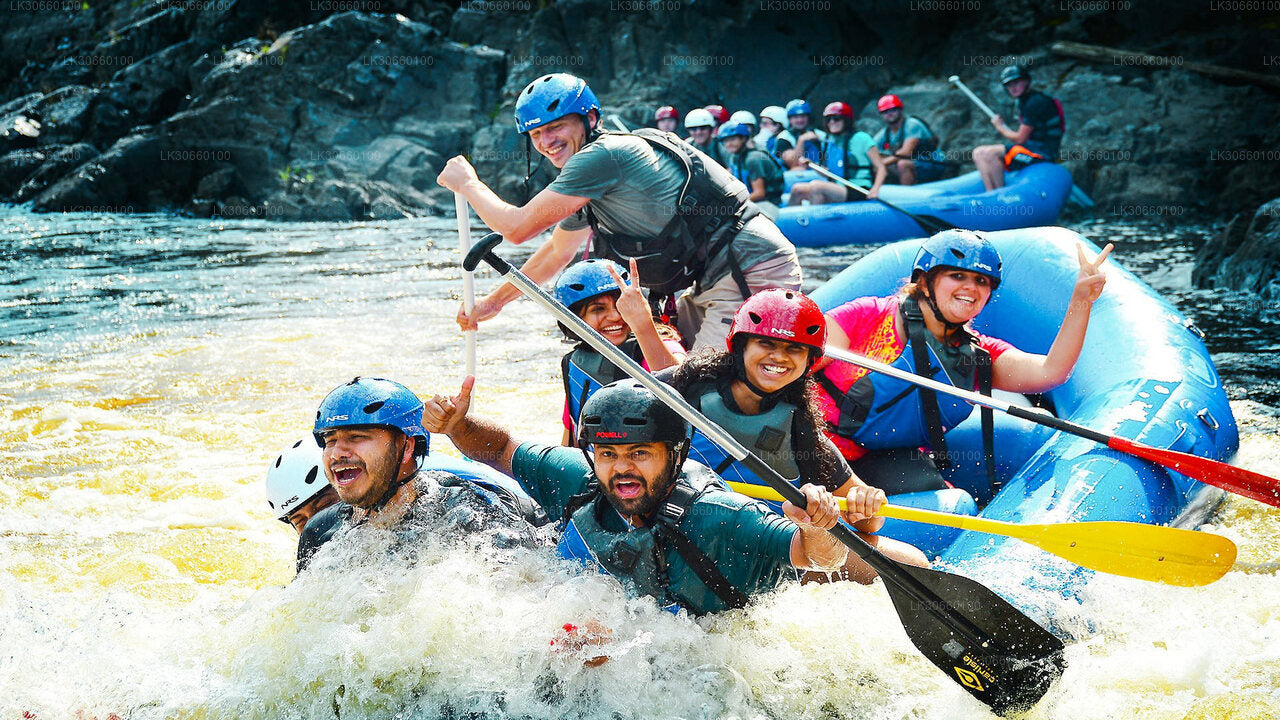 Rafting en eau vive depuis le mont Lavinia