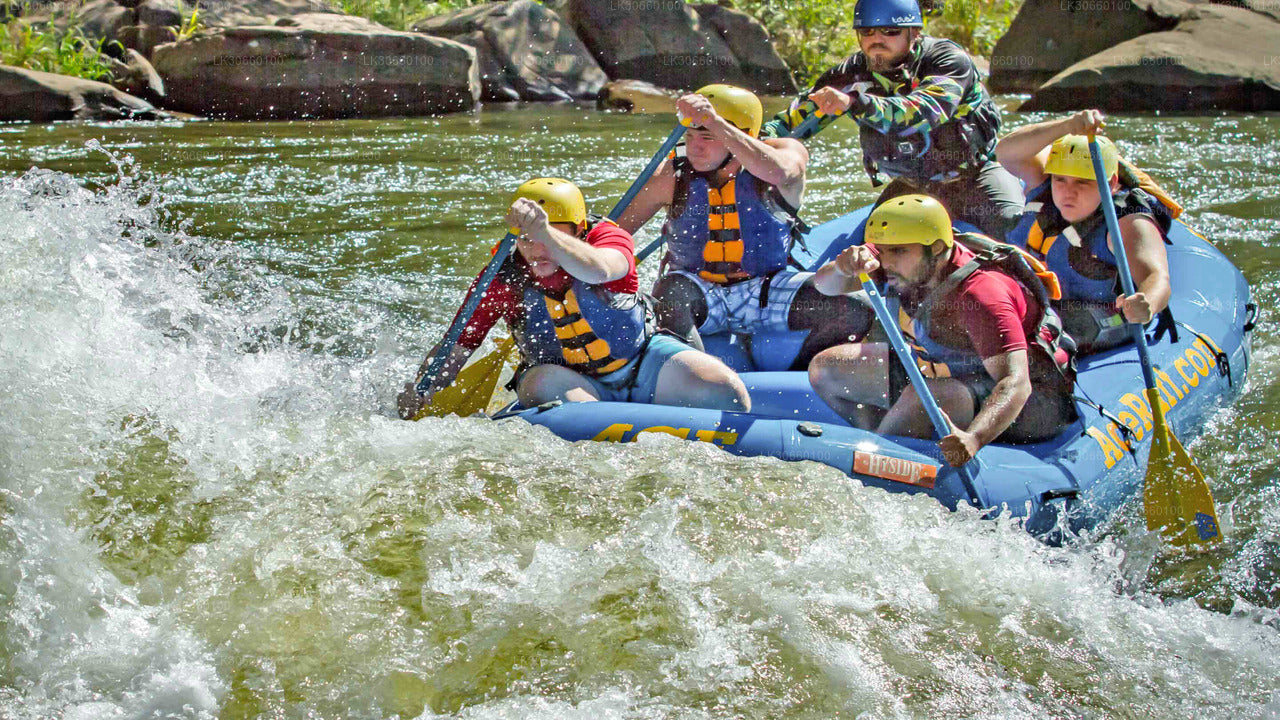 Rafting en eau vive depuis le mont Lavinia