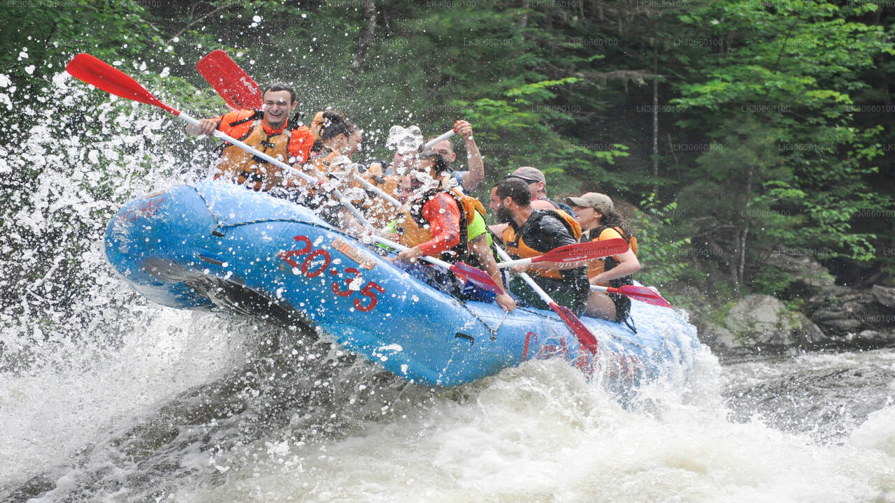 Rafting en eau vive depuis le mont Lavinia