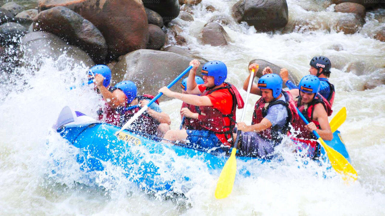 Rafting en eau vive depuis le mont Lavinia