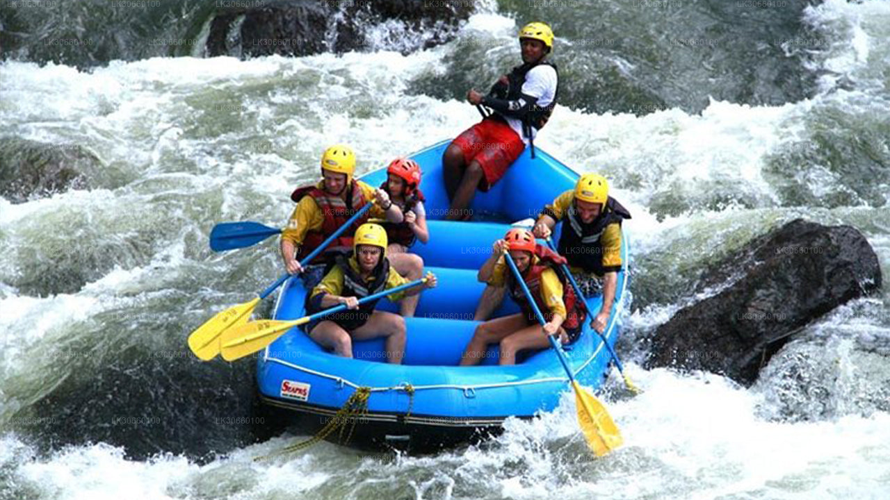 Rafting en eau vive depuis le mont Lavinia