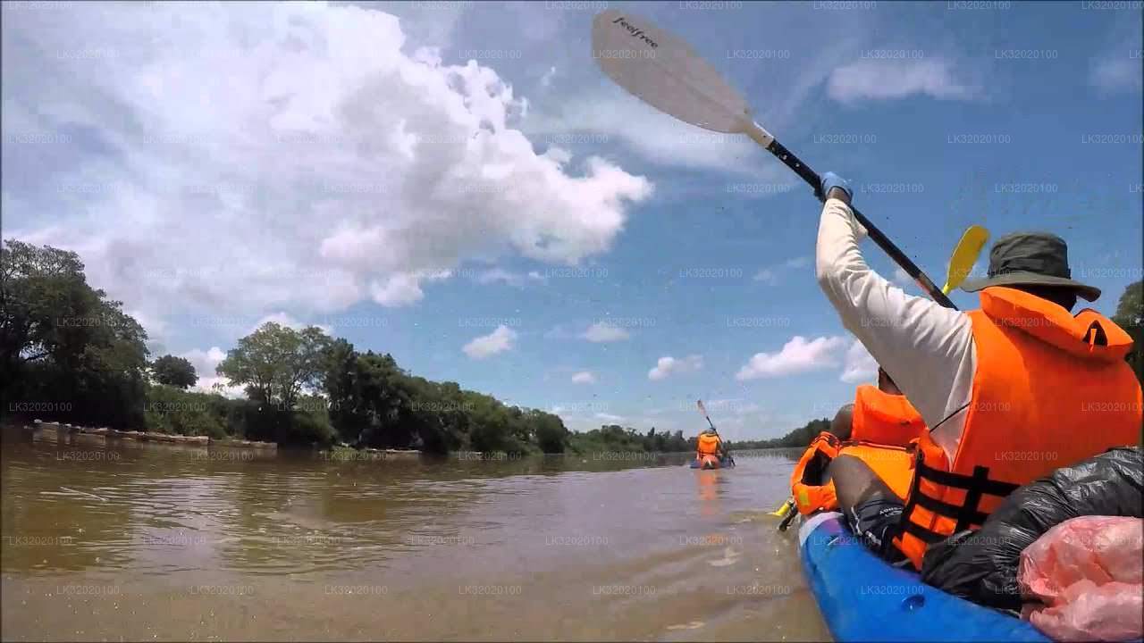 Canoë-kayak sur la rivière Mahaweli au départ de Kandy