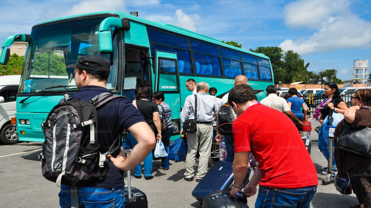 Transfer between Colombo Airport (CMB) and Little Paradise, Anuradhapura