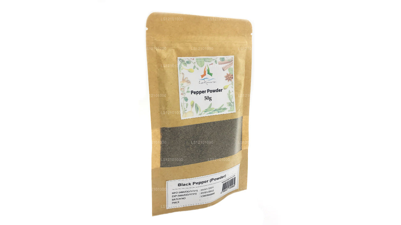 Paquet de poudre de poivre noir Lakpura