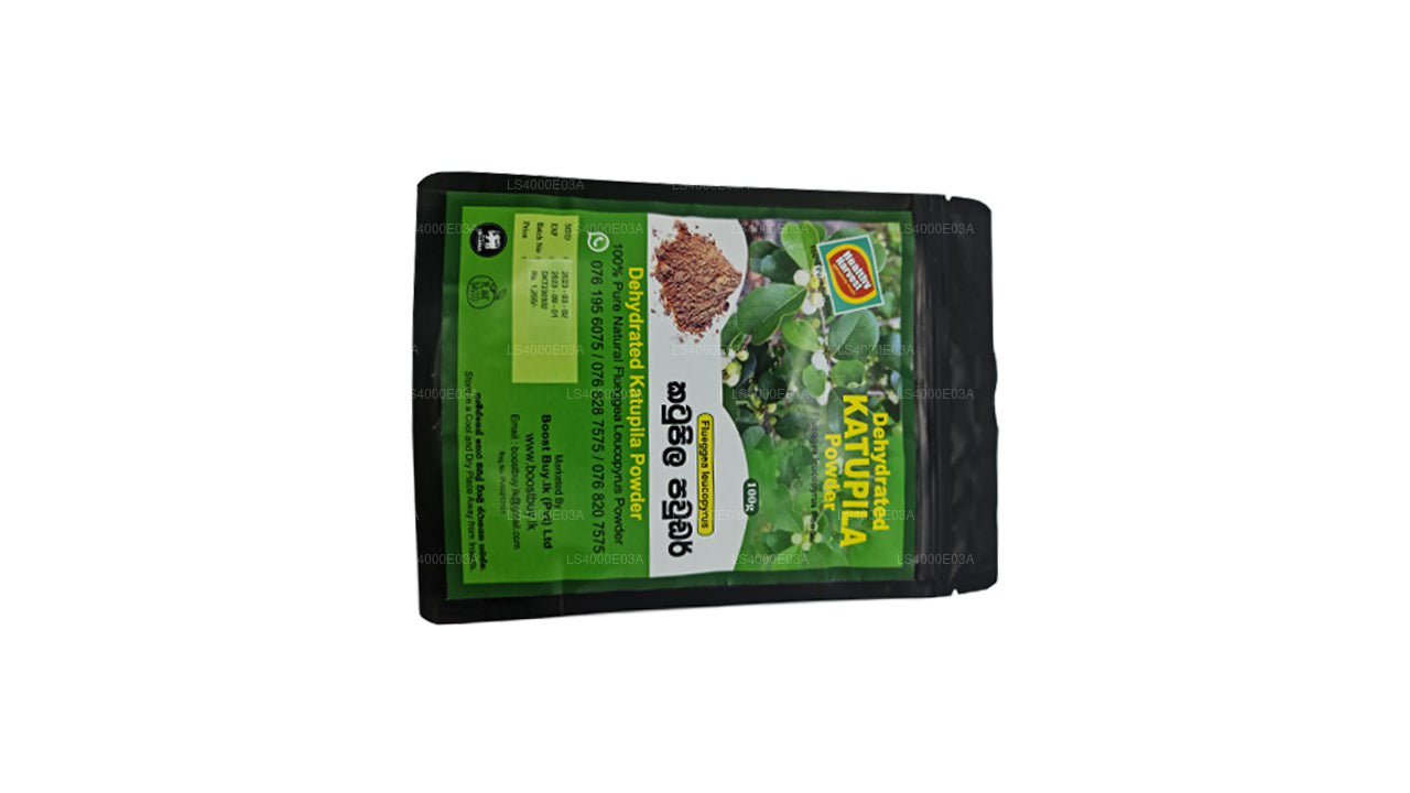 Poudre de katupila déshydratée Healthy Harvest (100 g)