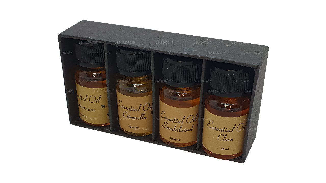 Pack d'huiles essentielles Siddhalepa (4 x 10 ml)