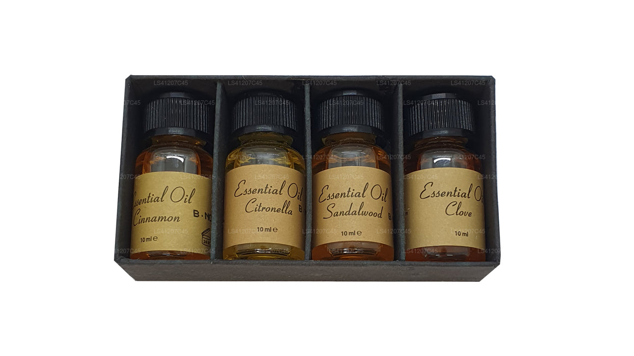 Pack d'huiles essentielles Siddhalepa (4 x 10 ml)