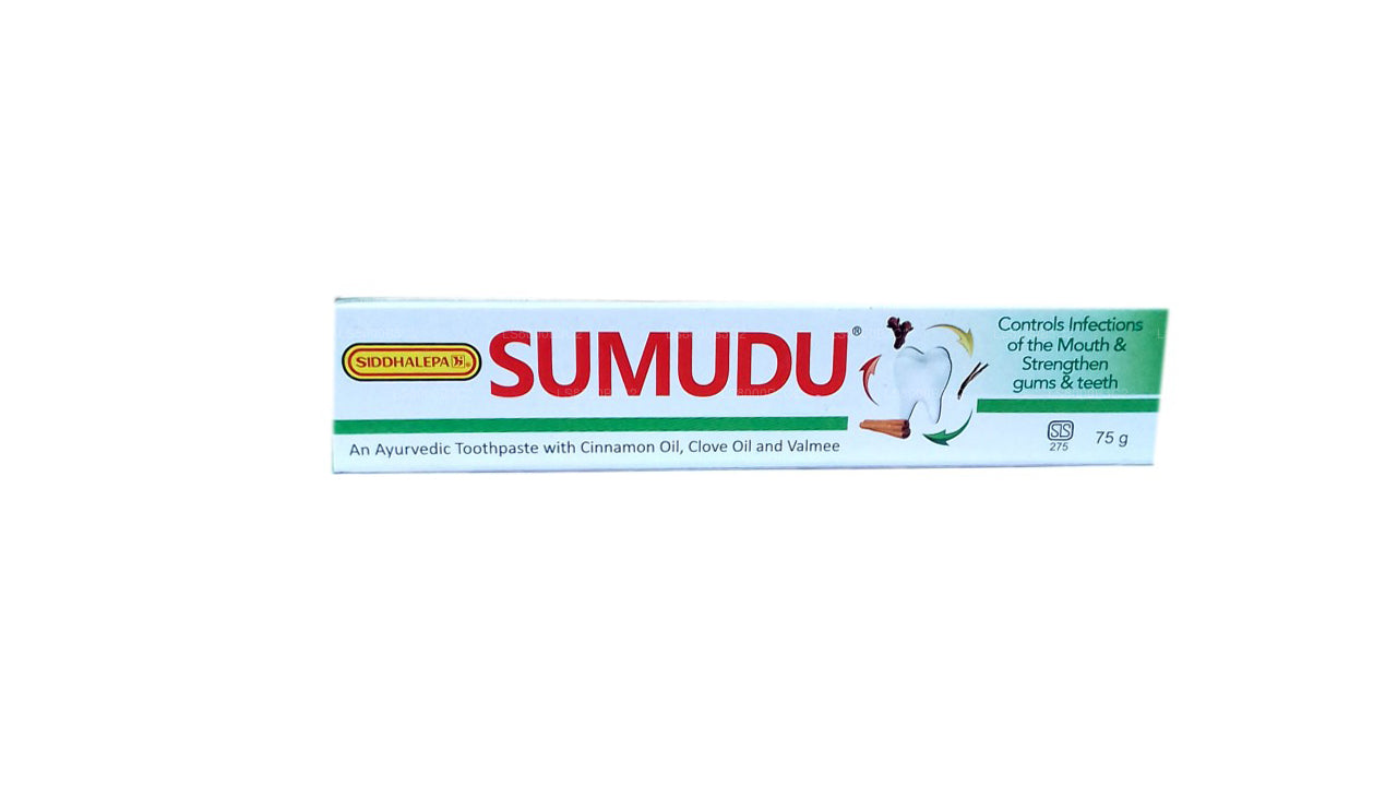 Dentifrice ayurvédique Siddhalepa Sumudu (75 g)