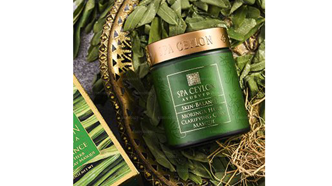 Masque clarifiant à l'argile au moringa Spa Ceylon Skin Balance (200 g)