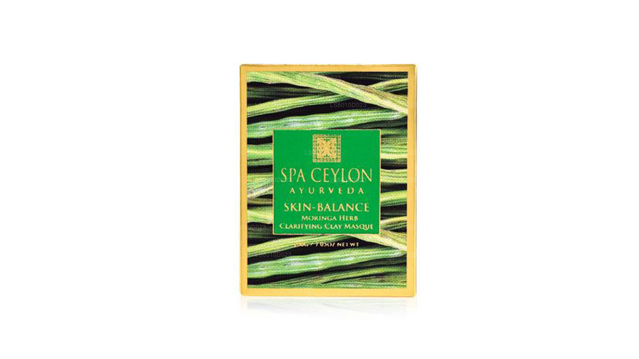 Masque clarifiant à l'argile au moringa Spa Ceylon Skin Balance (200 g)