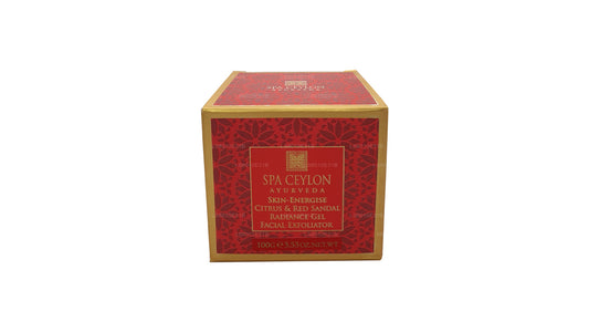 Exfoliant pour le visage Spa Ceylon Skin Energise Citrus and Red Sandal Radiance (120 g)