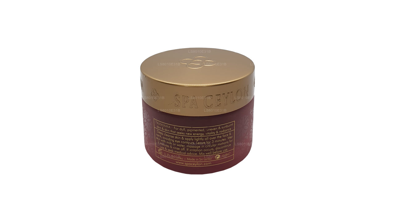 Exfoliant pour le visage Spa Ceylon Skin Energise Citrus and Red Sandal Radiance (120 g)