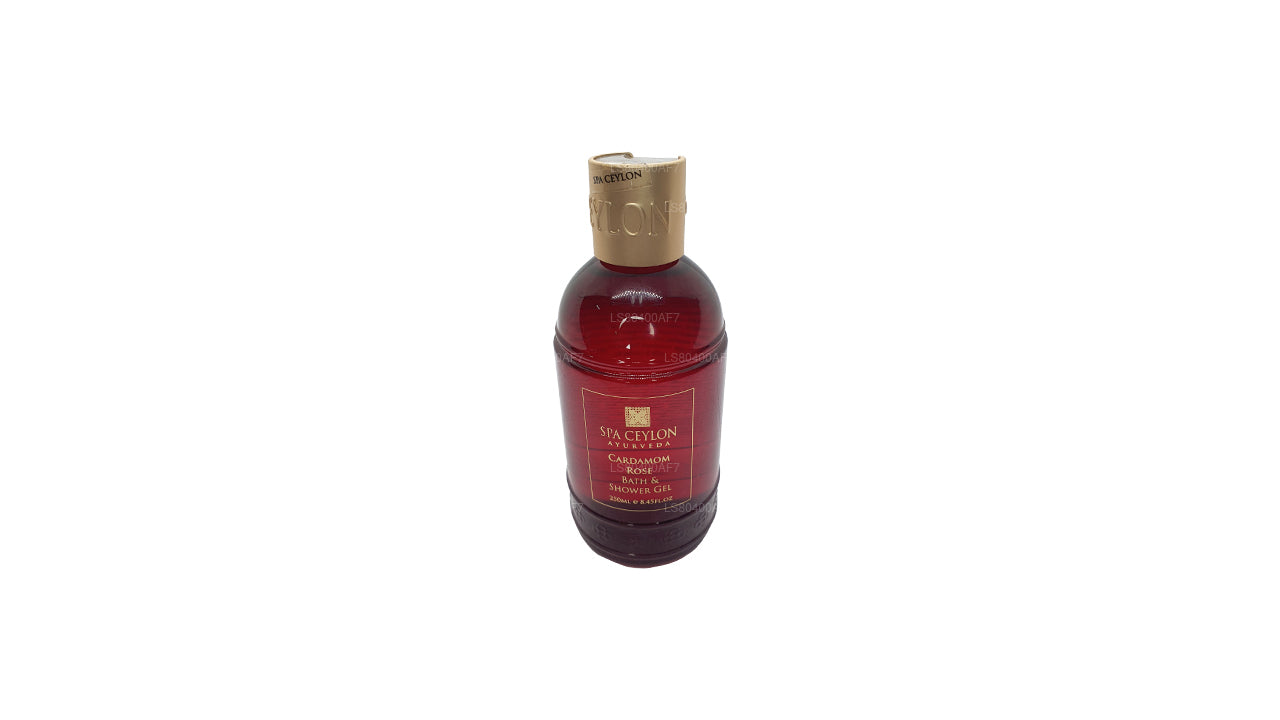 Gel de bain et douche Spa Ceylon Cardamom Rose (250 ml)