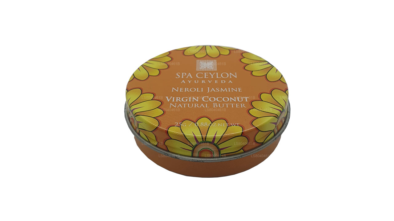 Beurre naturel de noix de coco vierge Spa Ceylon Néroli Jasmine (25 g)