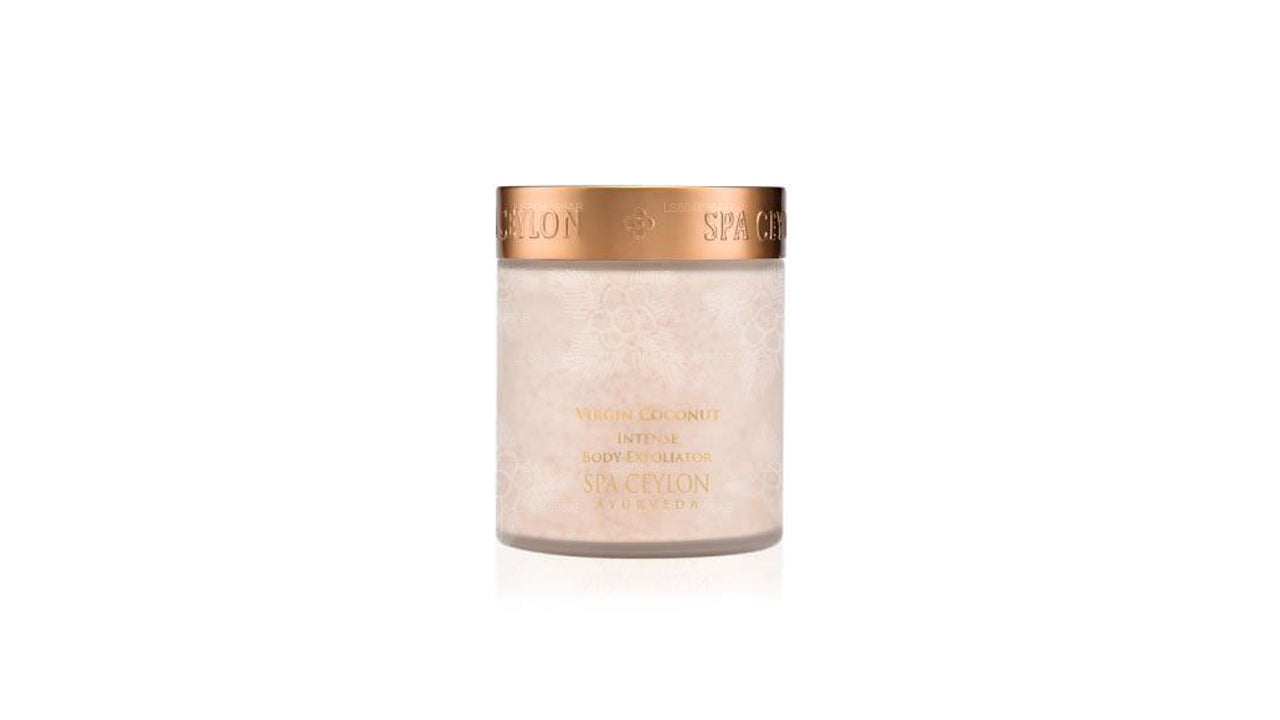 Exfoliant corporel intense à la noix de coco vierge Spa Ceylon (200 g)