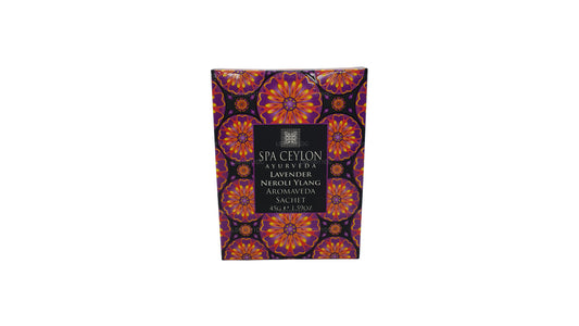 Spa Aromaveda à la lavande de Ceylan, au néroli et à l'ylang-ylang, sachet (45 g)