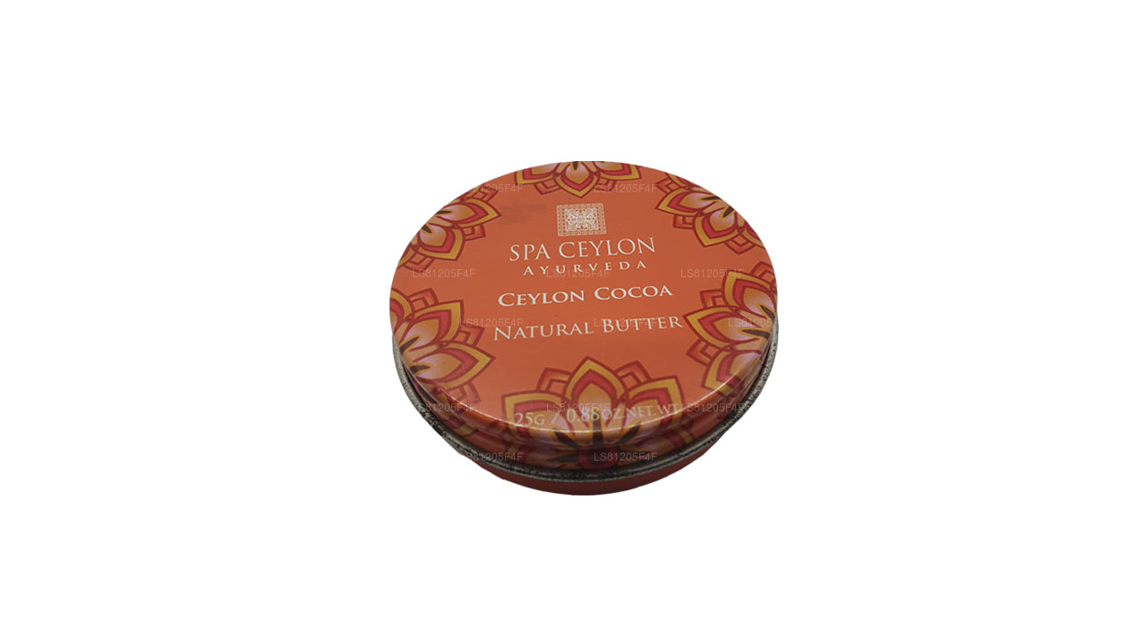 Beurre naturel de cacao Spa Ceylon Ceylon (25g)