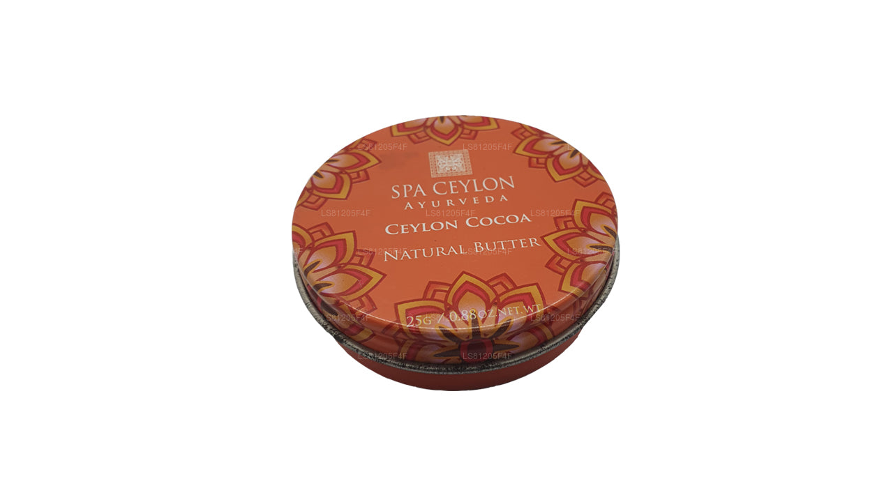 Beurre naturel de cacao Spa Ceylon Ceylon (25g)