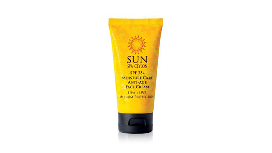 Spa Ceylon Sun Moisture Care Crème anti-âge pour le visage 50 ml (SPF 25+)