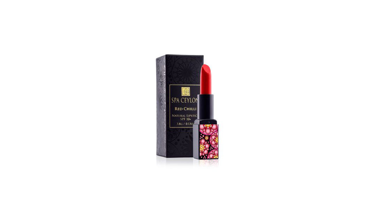 Rouge à lèvres naturel Spa Ceylon Red Chilli SPF 10+