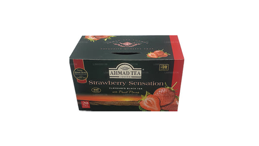 Ahmad Tea Strawberry 20 sachets de thé en aluminium (40 g)